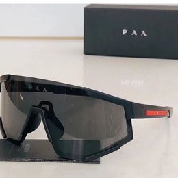 Nouveau PPDDA Lunettes de soleil Lunettes de soleil de luxe PS04WS Hommes Femmes Sport Cyclisme Lunettes de soleil de protection Mode Grand cadre Lunettes de vision nocturne d'une seule pièce