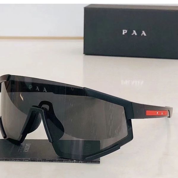 Nuevas gafas de sol PPDDA Gafas de sol de diseño de lujo PS04WS Hombres Mujeres Ciclismo deportivo Gafas de sol protectoras de moda Gafas de visión nocturna de una sola pieza con montura grande