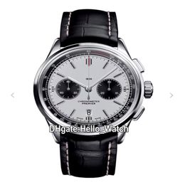 Nouveau Premier B01 ACTEUR ABLE AB0118221G1P1 VK Quartz Chronograph Mens Watch Stopwatch White Diad Cador Strap en cuir Montres Hello Watch 6 Colo 276D