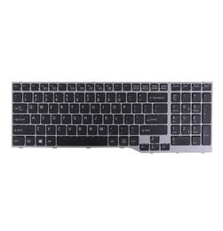 Nouveaux claviers de remplacement de l'ordinateur portable américain premium pour Fujitsu Lifebook E753 E7545504332