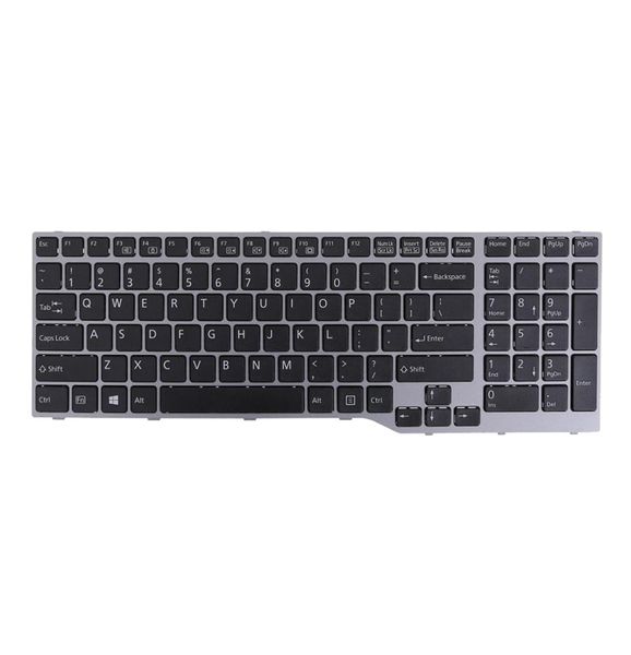 Nuevos teclados de reemplazo de computadora portátil de EE. UU. Para Fujitsu Lifebook E753 E7545504332