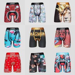 Nuevo Impreso para hombre Ropa interior de diseñador Suave y transpirable Boxer Lote Calzoncillos cómodos Tejido elástico Proveedor al por mayor Hombres Cintura Boxers Calzoncillos