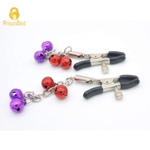 Nouveau Prison Bird 1 paire pinces à tétons Clips bijoux buste masseur stimuler jouet Sexy Flirt produits pour adultes A206