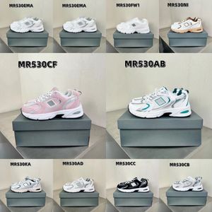 Nouveau produit 2024 baskets chaussures de marque 530 327 blanc marine chaussures de course pour hommes et femmes bleu chameau clair herbe blanche vert sel de mer lait de haricot rouge gris foncé bas Walkin