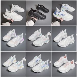 Nuevo diseñador de productos 2024 Summer Running for Men Women Fashion Fashion Sneakers White Black Gris Pink Mesh-072 Surface Womens Outdoor Sports Sneaker 19 S
