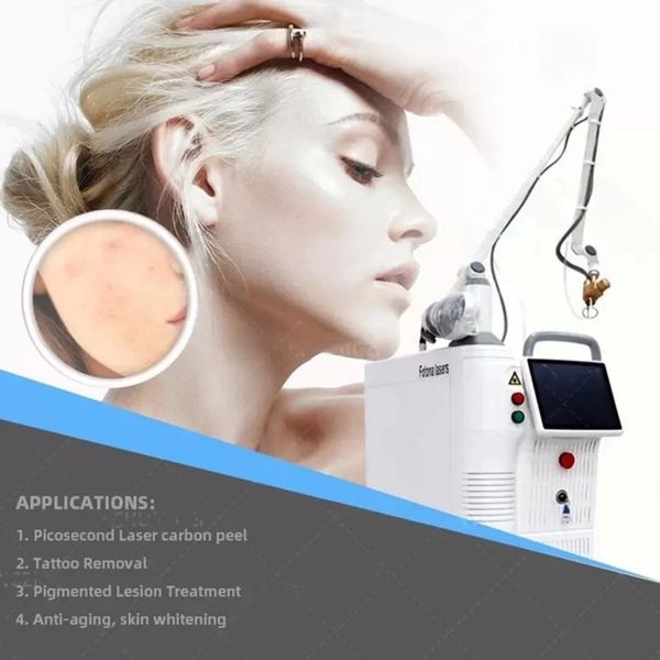 Nouveau produit Fractional Co2 Laser Body Facial Scar Removal Skin Serrer la machine de traitement de l'acné RF Co2 Fractional 10600nm Laser