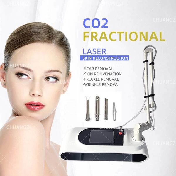 Ideas de nuevos productos 2023 Máquina láser profesional Estiramiento vaginal Láser fraccional de co2 Arrugas faciales Eliminación de cicatrices de acné salón de belleza