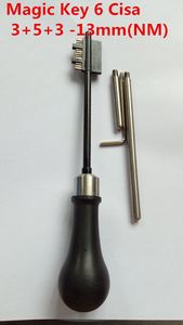 ENVÍO GRATIS mejor calidad NUEVO PRODUCTO para Magic Key 06 Cisa 3 + 5 + 3 - 13 mm (NM) herramientas de cerrajería con decodificador de llave maestra