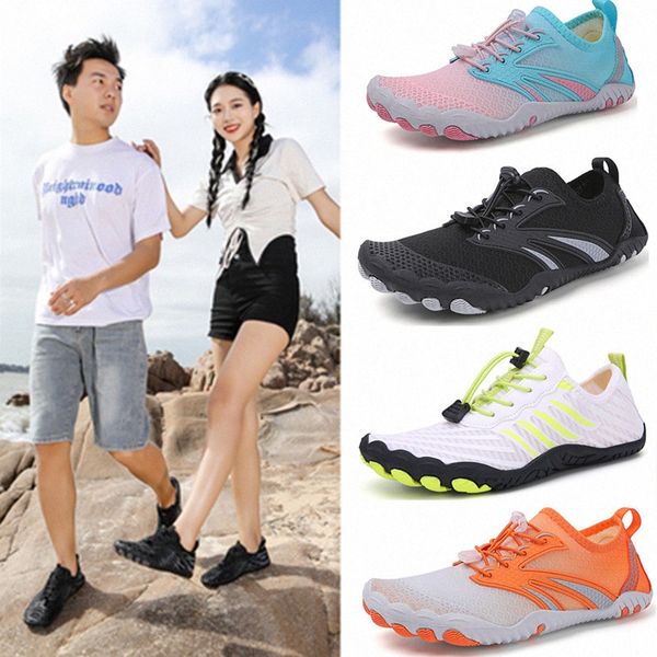 Nouveau produit, extérieur, cinq doigts chaussures de traçage pataugeoire chaussures de sable pieds nus plongée chaussures simples natation fitness cyclisme chaussures de randonnée M98R #