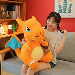 Nouveau produit Simulation de Spitfire Dragon Doll Pillow, Anime Dinosaur Cartoon Plush Toy, Comfort Children's Gift Doll, Flying Dragon Dol Doll Wholesale