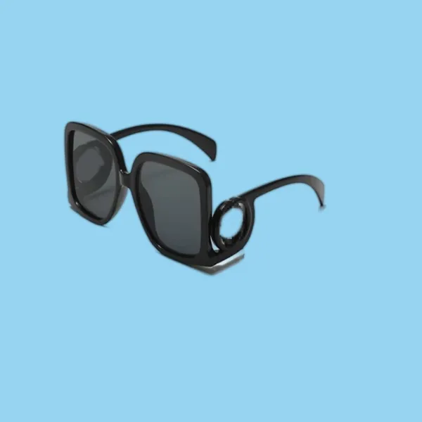 Gafas de sol de nuevo producto para mujeres Gafas de sol de hombres de alta calidad para hombres de alta calidad Light Luxury Goggle Material de plástico Hip Hop Al por mayor y al aire libre MZ0141 I4