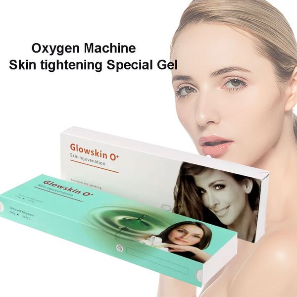 Nuevos productos 3 en 1 RF Accesorios de oxígeno ultrasónico Piezas Exfoliado Apretado de la piel Machina de belleza Cápsula de iluminación Levantamiento de la cara del gel 3 Polar RF