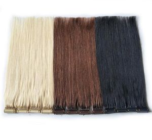 Nouveaux produits Extensions de cheveux personnalisées couleur 6D pour cheveux pré-collés rapides Technologie de connexion haut de gamme 100 cheveux humains Remy Fast6595501