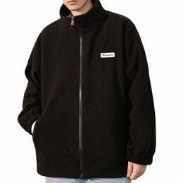 Nouveaux produits Y2k Moti tendance fermeture éclair hommes sweat Fi Harajuku lettre veste polaire automne hiver mâle manteau ample 994D #