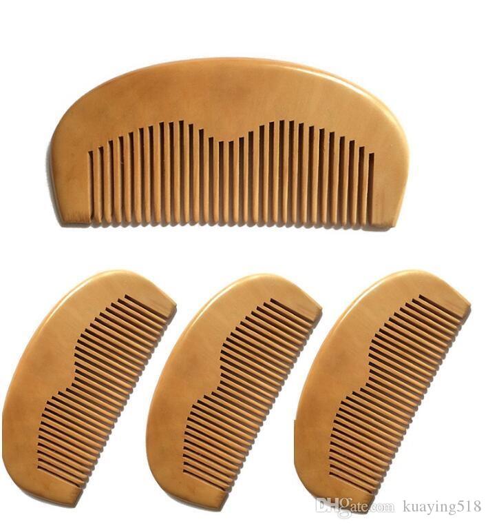 transportation of natural mahogany comb hand straight pocket wood beard comb 11.5 * 5.5 * 1cm