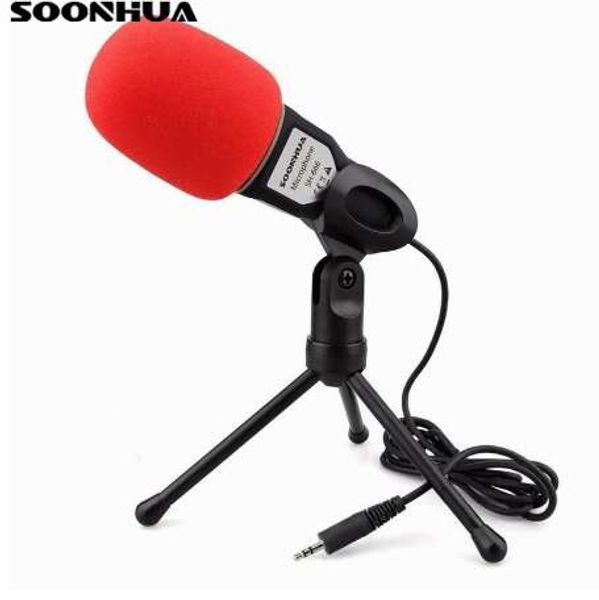 Nouveau Microphone de Studio de Podcast à condensateur professionnel pour ordinateur portable Skype MSN Microphone