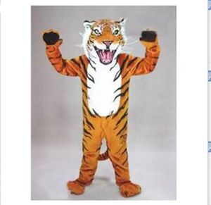 Nieuwe professionele aangepaste Bengaalse tijgerkat Mascot Hoofdkostuumpak Halloween