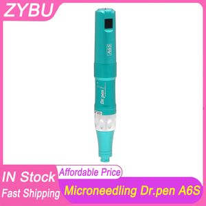 Nieuwe Professionele Dr Pen A6S Micro Naalden Roller Draadloze Dermapen Huidverzorging Gezicht Meso Therapie Derma Microneedling Stempel Ultima Pen MTS Cartridges