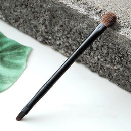 Nouveau professionnel Multi Double-extrémité pinceau pour les yeux sourcil pommade Eyeliner laine cheveux de chèvre avec couverture de cheveux outils de maquillage