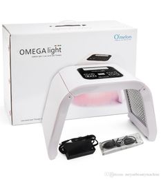 NUEVO Professional Photon PDT Led Light Máscara facial Máquina 7 colores Tratamiento del acné Blanqueamiento facial Rejuvenecimiento de la piel Equipo de terapia de luz