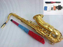 Nuevo Saxofón profesional Tenor T-902 Bb Latón Dorado instrumento musical saxofón con estuche