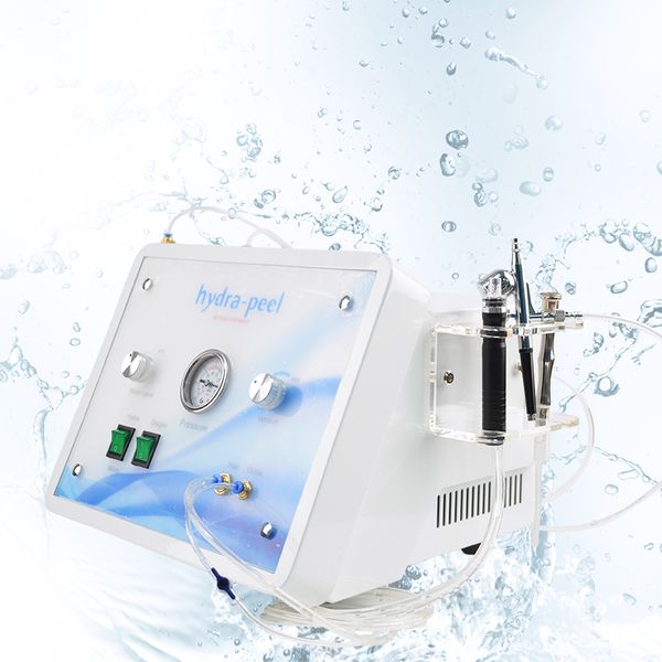 Dermoabrasión de agua profesional Chorro de oxígeno Peeling Máquina de exfoliación facial Microdermoabrasión de diamante Cuidado de la piel Rejuvenecimiento Dispositivo de blanqueamiento