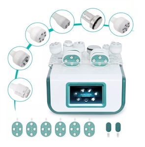 Nieuwe Promotie 6 In 1 80 K Ultrasone Cavitatie Vacuüm Afslanken Radio Frequentie Lipo Laser Machine voor Spa