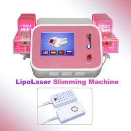 Nouvelle promotion Fat Lose Diode Laser Lumière Rouge Lipo Pad 660nm 980nm Forme du corps Perte de poids Lipo Laser Machines Salon Beauté Dispositif