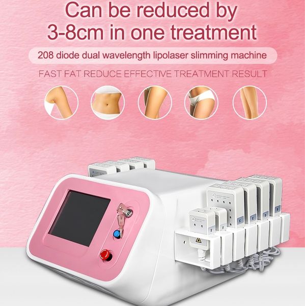 Nouvelle promotion dispositif de salon de laser à diode de perte de graisse lipo pad 660nm 980nm positionnement de la forme du corps machines laser lipo amincissantes