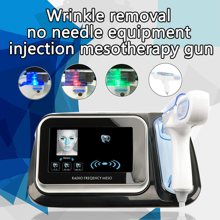 Nieuwe promotie RF Mesotherapie Gun Huidverzorging Meso Gun voor Rimpelverwijdering Face Lifting Spa Salon Gebruik snel