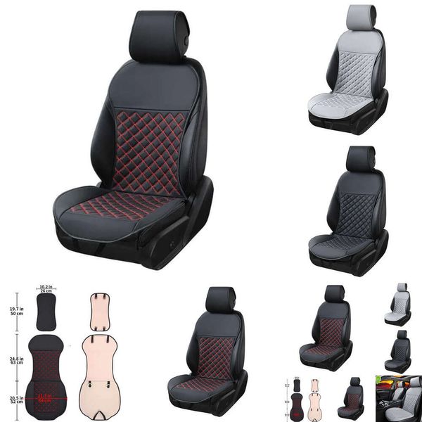 Nouveau couvercle universel en cuir PU Diamond Match Cushion Ajuster la plupart des intérieurs Van Car Van