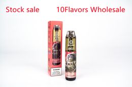 Nuevo Puff 7000 Desechable Vape Pen Tastefog Wild E-Cigarette 2% 15ml 850mAh 10Sabores En stock