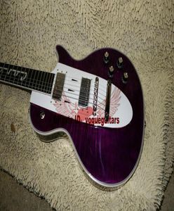 Nueva guitarra Purple 1960 Custom Shop Guitarra eléctrica Diapasón de ébano Guitarra VOS Venta 2669639