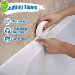 Nueva cinta de sellado de PVC, cinta de calafateo para baño, baño, inodoro, cintas autoadhesivas impermeables a prueba de moho para fregadero de cocina, esquina de pared