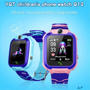 Nouvelle carte Bluetooth Q12 Talk Smart Watch Sports Multifinection Sports Compte Counting Intelligent Port for Children