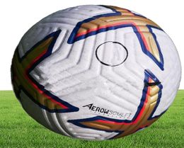 Nouveau Qatar Top Quality World Cup 2022 Soccer Ball Taille 5 Highgrade Nice Match Football Ship the Balls Without Air9335970
