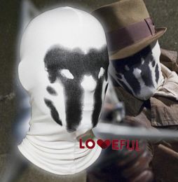 Nouvelle qualité mignon watchmen rorschach masque cosplay costume comique masque watchmen7993291