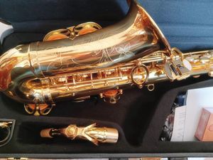 Nouvelle qualité Golden Alto Saxophone YAS -875Ex Japan Brand Sax E-Flat Super Musical Instrument avec expédition professionnelle