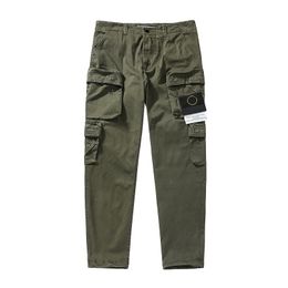 Pantalón topstoney de alta calidad, pantalones de trabajo informales a la moda con múltiples bolsillos, pantalones de trabajo con insignia bordada clásica