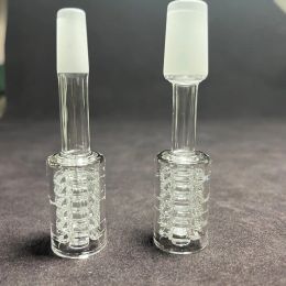 New Quartz Banger Tips Probador de goteo Tubo de paja Hookah para kits de coleccionista de mini néctar uñas fumadoras de 10 mm de 14 mm macho 12 lll