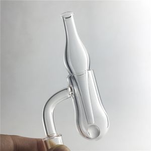 Quartz Cold Banger Nail Pipes à eau avec perles de narguilé Terp 20mm 3mm d'épaisseur Seau 10mm 14mm Mâle Femelle Carb Cap Dabber