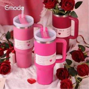 Nouveau extincteur 1pc H2.0 40oz tasses de chroma noir gobelets isolés tasses de voitures en acier en acier inoxydable