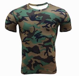 NOUVEAU TANK DRICT RAPIDE MAN039 CAMOUFLAGE TSHIRT COLLES DE FITNESSE Gym Top Soccer Jerseys Running T-shirt Men039s Sportswear Male1300154