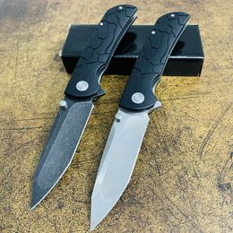 Nieuwe R1701 Flipper Zakmes DC53 Tanto Point Blade G10 Handvat Outdoor Camping Wandelen Kogellager Snel Open EDC Map messen