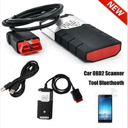 Nuevo R3 Car Truck OBD Escáner de diagnóstico Kits VCI OBD2 TCS CDP Aparato de escaneo R Bluetooth USB para DELPHI DS150E266n