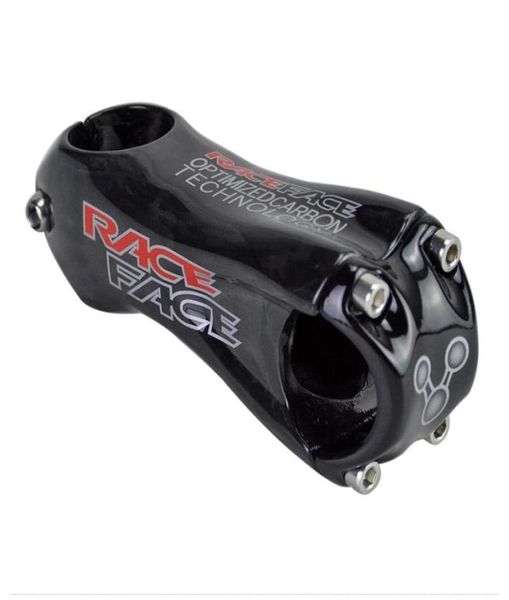 Nueva cara de carrera Siguiente MTB Carbon Stem Road Bicycle Stem Cycling Manillar Clamp de 318 mm 286 mm de 10 grados Piezas de bicicleta de vástago3974699