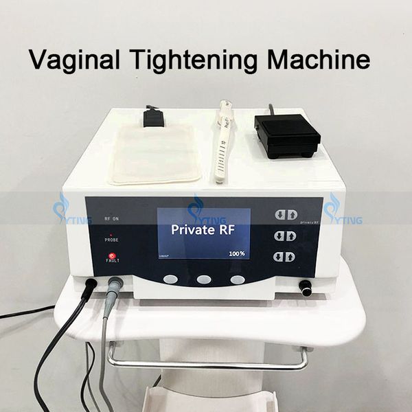 Nueva radiofrecuencia RF Estiramiento vaginal Rejuvenecimiento vaginal Tratamiento RF Mujeres Cuidado privado Sistema Thermiva para uso en salón Máquina de belleza