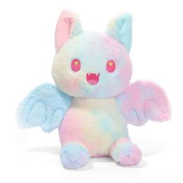 Nieuwe regenboogmateriaal Groothandelsgroottes Bat Toy Plush fabrikant Custom Soft Toys Gevuld