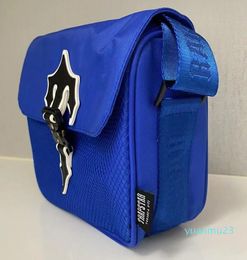Nieuwe zeldzame Trapstar Irongate T Kruislichaam Buitenzak Blue Designer Brand Messenger Bag 23 Luxury Tote Bag Wallet
