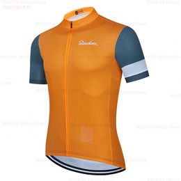 New Raudax 2020 Pro Team Summer Bike Shirt Men's Cycling Jersey Sportswear Sportswear Maillot Ciclismo MTB Breathable Vêtements